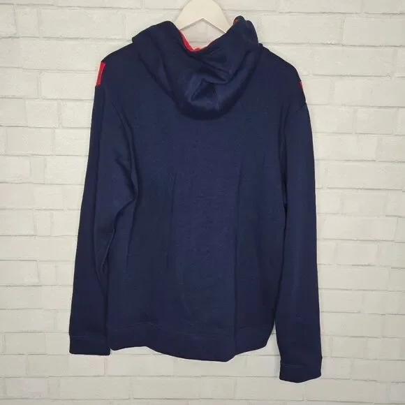 Fanatics Blue, Red and White New England Patriots Hoodie - Picture 7 of 7